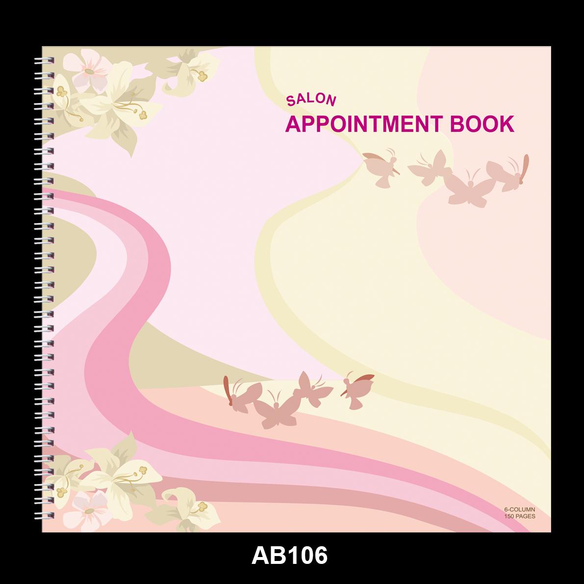 Salon Appointment Book 6-Column  {34/case} #3