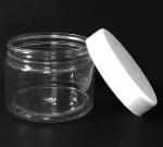 160ml Thin-Wall PET Jar with White Cap (~5.0oz Nail Powder)  {336/case}