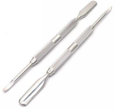 Stainless Steel Cuticle Pusher 713  {48/box}