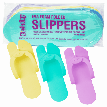 EVA Foam Folded Pedicure Slipper  {Each case of 50 bags}