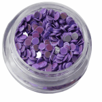 Irridescent Mylar Spangle | Full Round | Purple  {25/box}