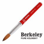 Berkeley Kolinsky | Red Aluminum | 22  {10/bag}