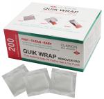 Clarion Pure Acetone Gel Remover Aluminum Quik-Wrap | 200ct  {60/case}