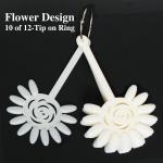 10 Flower Displays of 12 Tips in a Ring  {50/case}