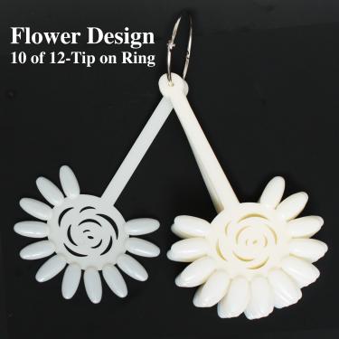 10 Flower Displays of 12 Tips in a Ring  {50/case} #2