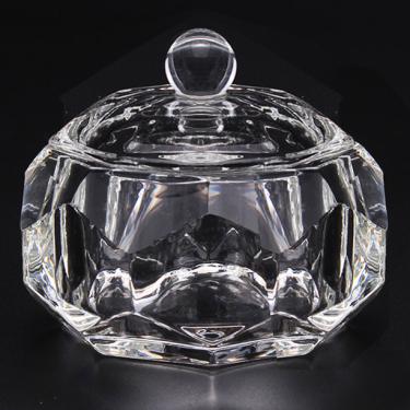 Crystal Powder Jar with Lid | Pumpkin Shape  {60/box}