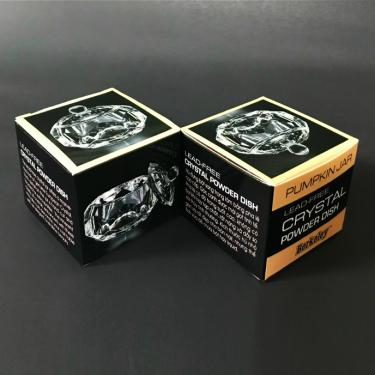Crystal Powder Jar with Lid | Pumpkin Shape  {60/box} #3