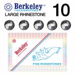 Berkeley Large Rhinestones | SS10 | 2.8mm | Black Diamond  {5/bundle}