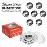 Daniel Stone Rhinestone in Ready-to-Use Jar | SS-5 | Black Jet  {18/box}