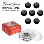 Daniel Stone Rhinestone in Ready-to-Use Jar | SS-5 | Black Jet  {18/box}