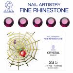 Spider Rhinestone | SS-5 | Amethyst  {5/bundle}