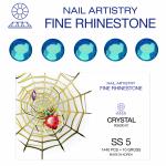 Spider Rhinestone | SS-5 | Blue Zircon  {5/bundle}