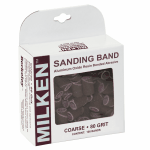 Milken Sanding Band | Dark Brown | Coarse (80-Grit)  {50/case}