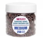 Milken Sanding Band | 250-ct Jar | Dark Brown