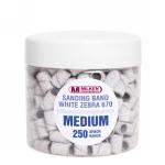 Milken Sanding Band | 250ct Jar | White
