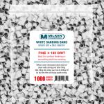 Milken Sanding Band | 1000-ct Retail 4-Mil Ziplock Bag | White  {10/case}