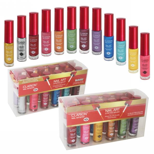 Clarion Nail Art | 1/4 oz bottle | 12-Bottle Pearl Collection 1