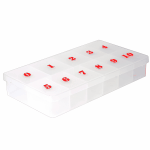 11-Slot Soft Plastic Large Tip Box
