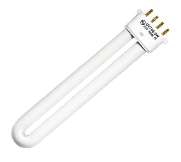 9W 4-Pin Base UV Light Bulb | Base 2G7 | for CND Shellac Lamps