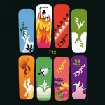 Basic French Stencil F12