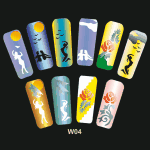 W Series Stencil W04