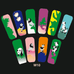W Series Stencil W10