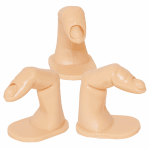 Practice Finger for Nail Art Molded-In Slot