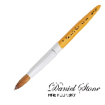 Daniel Stone Kolinsky | Gold Aluminum | Silver Ferrule | 14