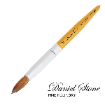 Daniel Stone Kolinsky | Gold Aluminum | Silver Ferrule | 18