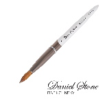 Daniel Stone Kolinsky | Silver Aluminum | Dark Gray Ferrule | 08