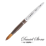 Daniel Stone Kolinsky | Silver Aluminum | Dark Gray Ferrule | 14