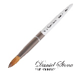 Daniel Stone Kolinsky | Silver Aluminum | Dark Gray Ferrule | 16