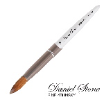 Daniel Stone Kolinsky | Silver Aluminum | Dark Gray Ferrule | 18