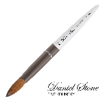 Daniel Stone Kolinsky | Silver Aluminum | Dark Gray Ferrule | 22