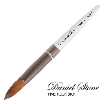 Daniel Stone Kolinsky | Silver Aluminum | Dark Gray Ferrule | 24