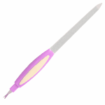 Berkeley Diamond-Coated Metal File with Cuticle Slicer