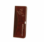 Daniel Stone 2-Column Refillable Leather Appointment Book | Burgundy-Brown