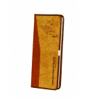 Daniel Stone 2-Column Refillable Leather Appointment Book | Beige-Tan