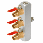 3-Way Air-Valved Manifold