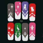 Basic French Stencil F01