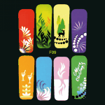 Basic French Stencil F09