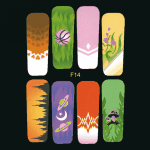 Basic French Stencil F14
