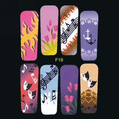 Basic French Stencil F19