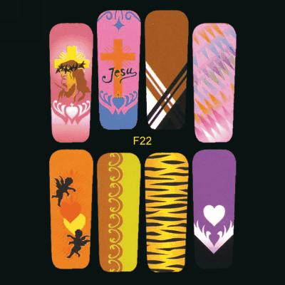 Basic French Stencil F22