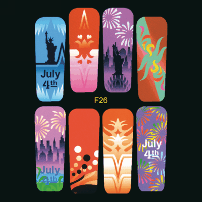 Basic French Stencil F26