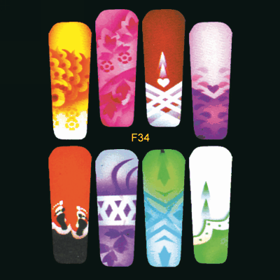 Basic French Stencil F34