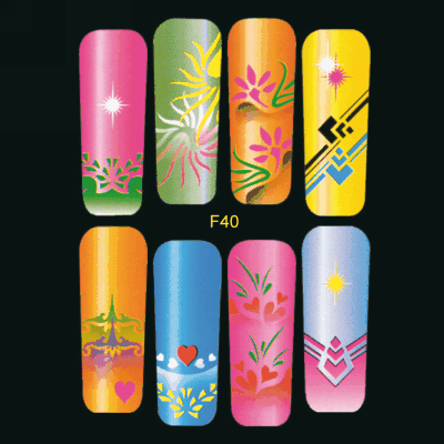 Basic French Stencil F40