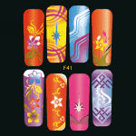 Basic French Stencil F41