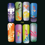 Basic French Stencil F43