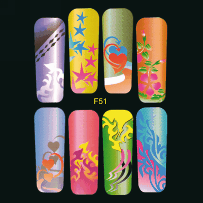Basic French Stencil F51